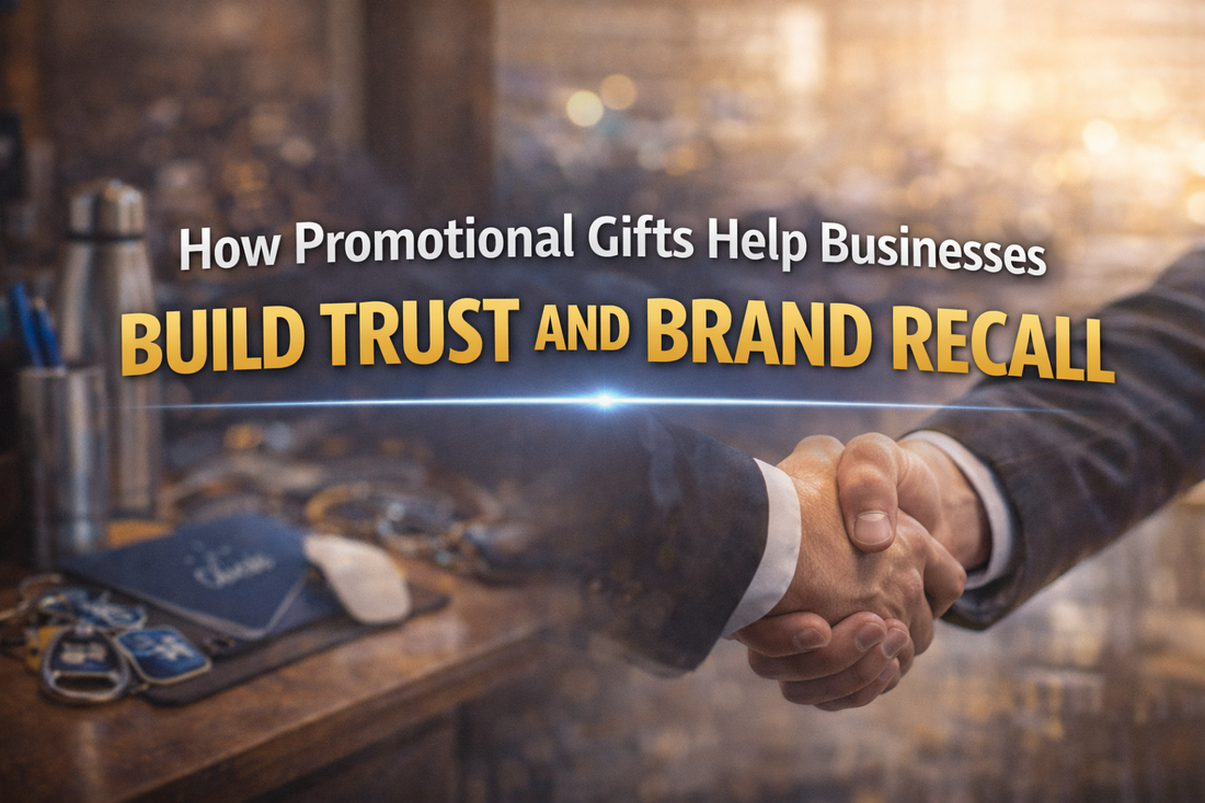 How Promotional Gifts Help Businesses Build Trust and Brand Recall