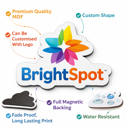 Premium Customized Fridge Magnet | Best for Brand Promotion | Custom Size