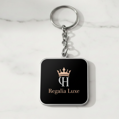 Premium Metal Keychain| Promotional & Branding | Daily Brand Visibility | Double Sided