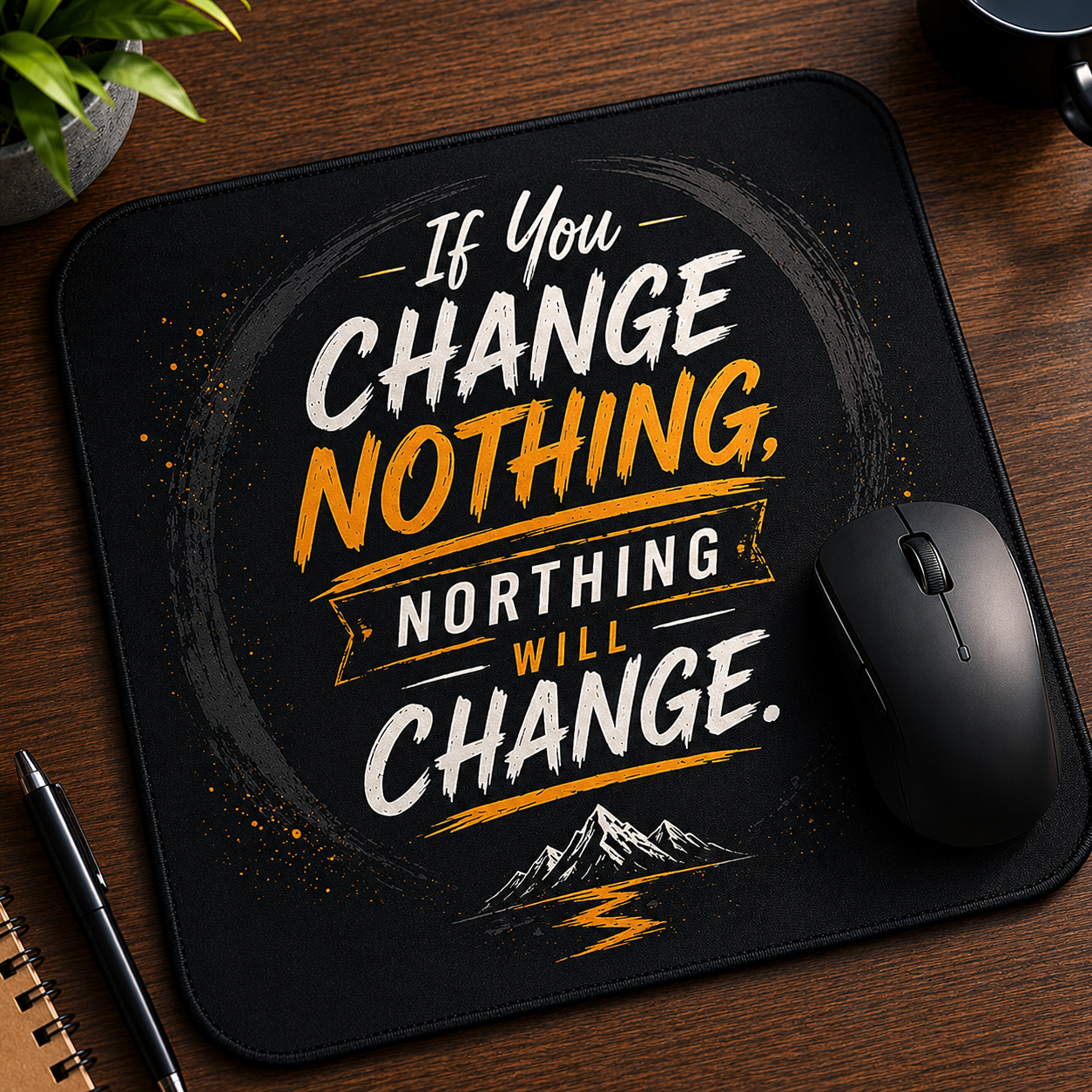 If You Change Northing, Nothing Will Change | Mousepad | Standard