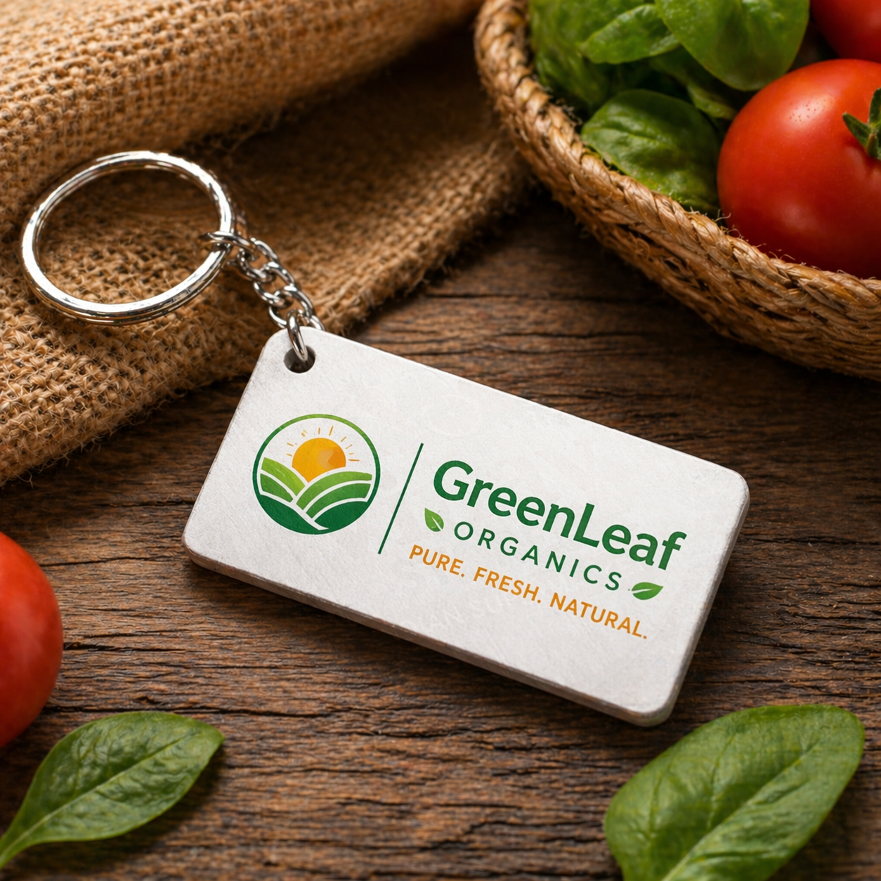 Premium Plastic Keychain – Daily Brand Visibility Tool