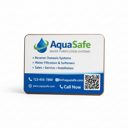 Customized Fridge Magnet | Best for Service Calls | Card Size |
