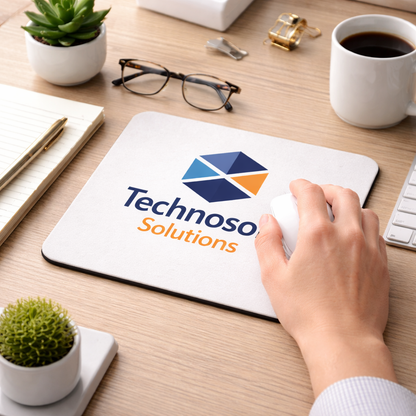 Premium Printed Mousepads | Logo Only | Best for Branding & Promotion | Desk's Choice