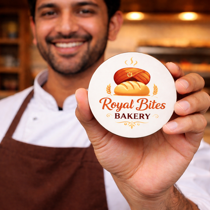 Premium Customized Fridge Magnet | Best for Brand Promotion | Round Size