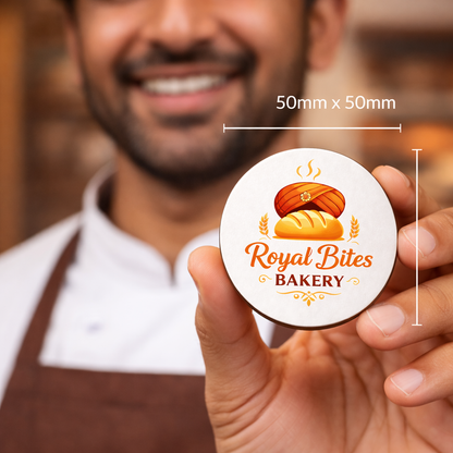 Premium Customized Fridge Magnet | Best for Brand Promotion | Round Size