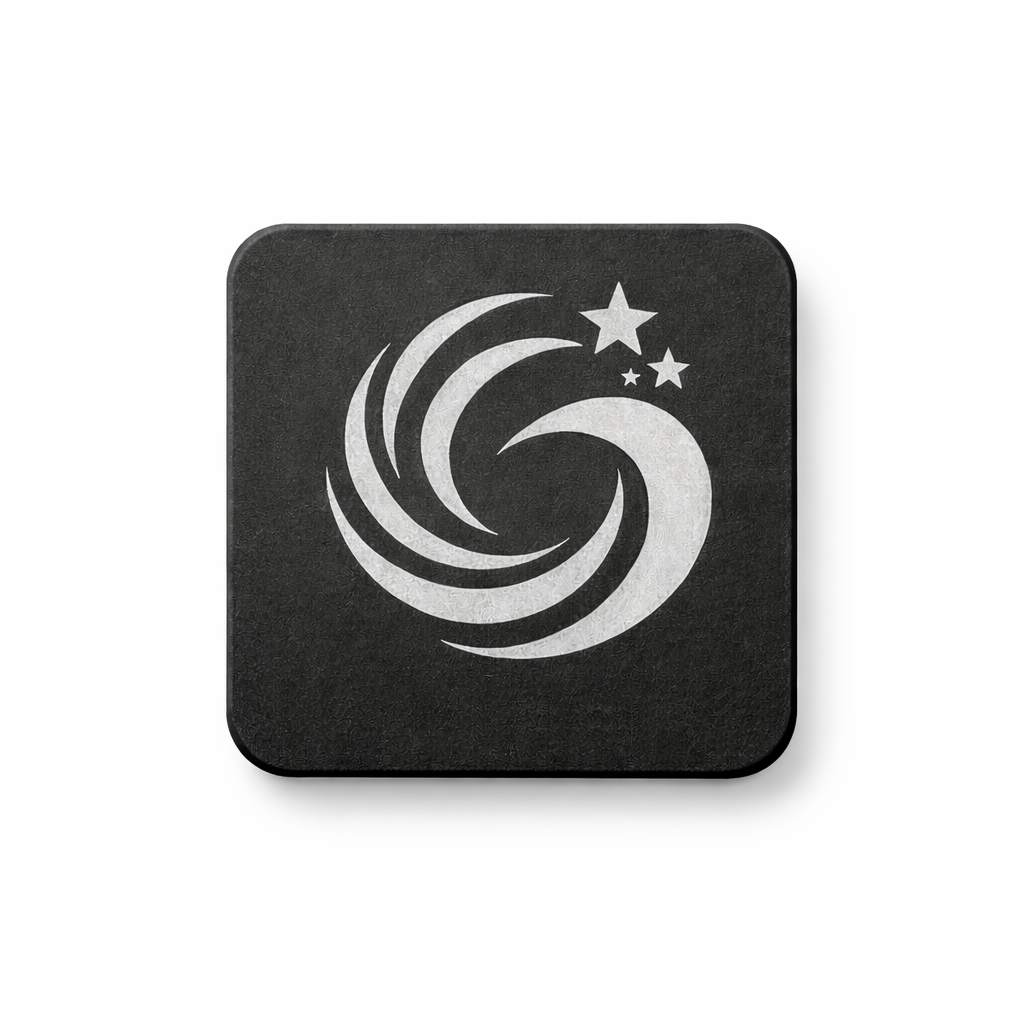 Premium Engraved | Logo Badge | Round | Professional Branding Tool |