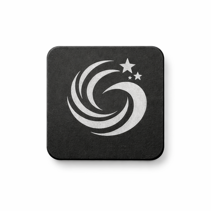 Premium Engraved | Logo Badge | Round | Professional Branding Tool |