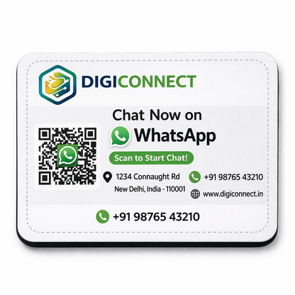 Customized Fridge Magnet | Best for Brand Recall | Use case: WhatsApp Engagements