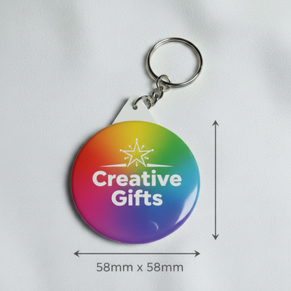 Round Keychain| Promotional & Branding | Daily Brand Visibility